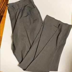Calvin Klein gray striped slacks size : 36 x 30